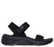 Sandale sport, dama, SKECHERS GO WALK ARCH FIT 2.0 140874-BBK negru, textil